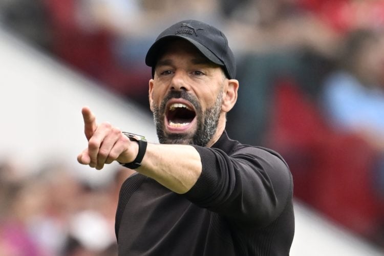 EINDHOVEN - Ruud van Nistelrooij during the Dutch premier league match between PSV Eindhoven and SC Heerenveen at Phillips stadium on May 21, 2023 ...