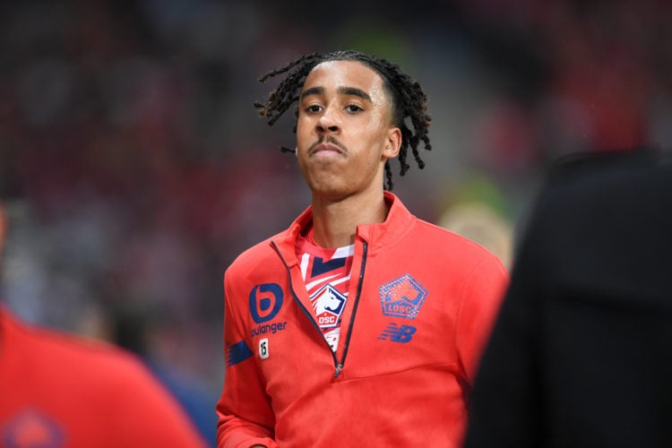 15 Leny YORO (losc) during the Ligue 1 Uber Eats match between Lille and Lyon on May 6, 2024 at Stade Pierre Mauroy in Lille, France.