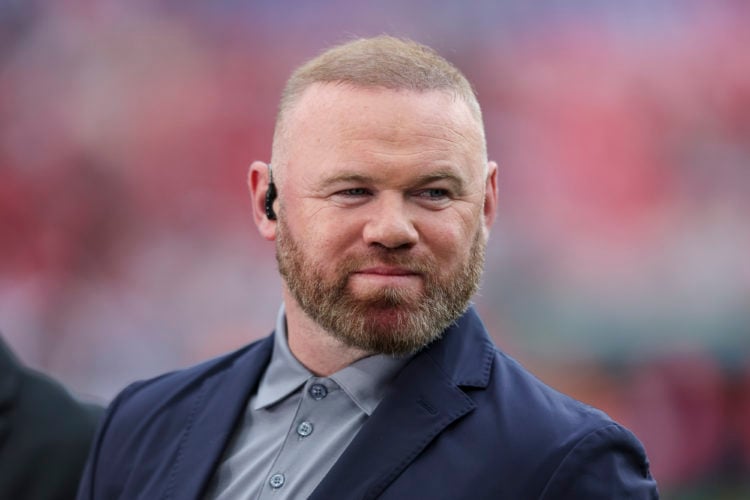 Ex-England skipper Wayne Rooney on Channel 4 duty during the international friendly match between England and Iceland at Wembley Stadium on June 07...