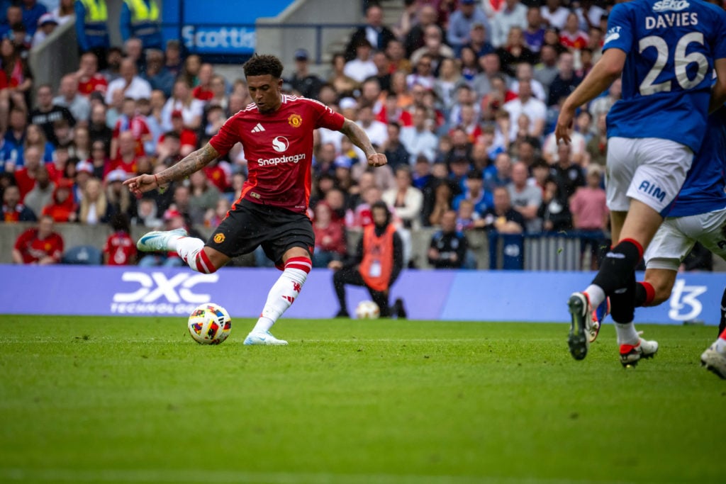 Jadon Sancho promises bright Manchester United future after encouraging return vs Rangers