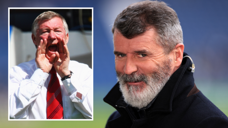 WEST BROMWICH, ENGLAND - JANUARY 28: ITV Sport pundit Roy Keane during the Emirates FA Cup Fourth Round match between West Bromwich Albion and Wolv...